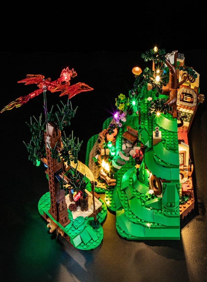 YEABRICKS LED Light for 10354 Lord of The Rings The Shire Building Blocks Model (Building Set NOT Included) - Image 3